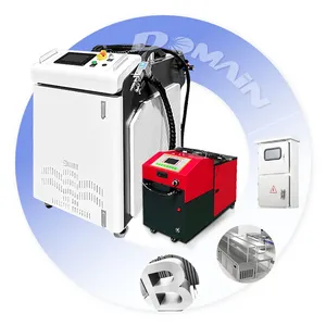 Corte + Solda + Limpe Máquina 3000W 2000W 1500w Domain Fiber Laser Welding System Máquina de solda 3 in1