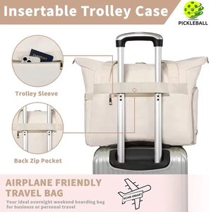 Quilied शैली पिकअप टेनिस बैग पैक दैनिक आउटडोर खेल कस्टम नायलॉन पैडल पिकअप पिकअप बैग - Product Image 5