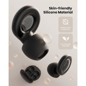 Bouchons d'oreilles insonorisants de sécurité pour le sommeil, haute fidélité, réutilisables, anti-bruit, ajustables, avec filtre pour dormir - Product Image 3