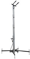 Structure d'éclairage pour scène de DJ, support de scène à manivelle, treillis et barre de support LED, élévateur pour haut-parleur et sonorisation
