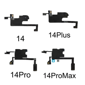 Pour <span class=keywords><strong>iPhone</strong></span> 17 16 Plus 15 13 14 Pro Max <span class=keywords><strong>mini</strong></span> 14 Pro 15 Pro – Câble flexible du capteur de proximité et de la lampe d'oreille (sans haut-parleur) – Pièce de rechange - Product Image 3