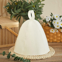 Venta al por mayor de mayor calidad Vaporarium Cap Russian Banya Cap Wool Sauna Hat para hombres y mujeres