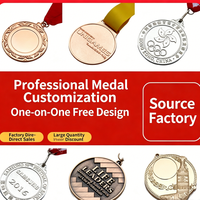 Vente Flash : Médailles Personnalisées sur Mesure, Fabricant de Médailles, Prix Abordables, Récompenses d'Honneur en Alliage de Zinc Plaqué Or 3D, Médailles de Course Sportive de Haute Qualité