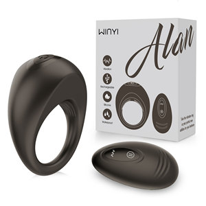 anneau de retard avec télécommande, jouet sexuel <span class=keywords><strong>pour</strong></span> adultes, pénis, éjaculation, <span class=keywords><strong>sexe</strong></span> vibrant à 10 modes, nouveau, 2022 - Product Image 1