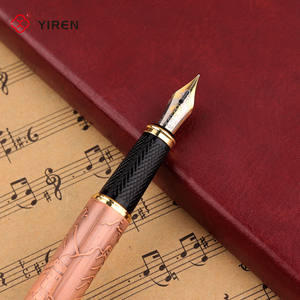 YIREN Exclusivo Presente Do Negócio Várias Cores Caligrafia Personalizado OEM Metal <span class=keywords><strong>Fountain</strong></span> <span class=keywords><strong>Pen</strong></span> - Product Image 5