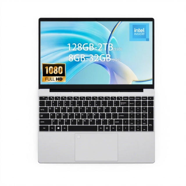New Slim Design High-Performance Intel N95 Quad-Core 16GB DDR4 RAM 1TB SSD IPS Screen Windows 11 15.6" English Business Laptops