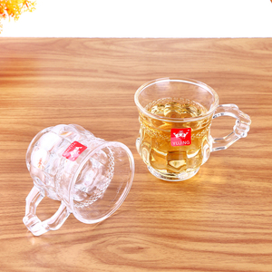 Thick Heat-resistant Emboss Tea Cups Coffee Juice Water <strong>Mug</strong> With Handle - Product Image 2