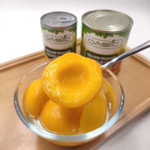 Marchandises en conserve d'approvisionnement d'usine Pêche jaune en conserve au sirop - Product Image 6