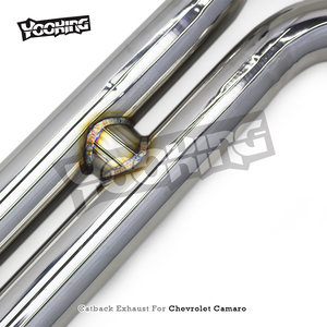 Race ống xả cho Chevrolet <span class=keywords><strong>Camaro</strong></span> 3.6/6.2 2010 2017 nâng cấp valved catback ống xả hoạt động hệ thống mèo trở lại ống giảm thanh - Product Image 5