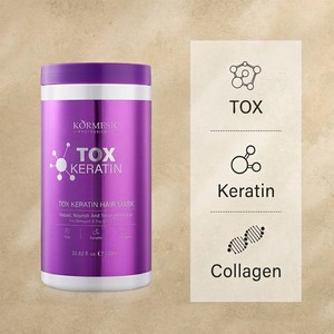 KORMESIC OEM Masque Capillaire Profond à la Kératine 1000g, Crème Végétale Bio aux Acides Aminés, Soin Essentiel pour Cheveux, Marque Privée Personnalisée - Product Image 5