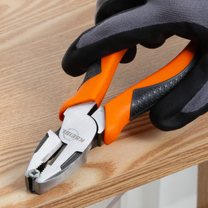 Pince combinée KSEIBII strial de 8 pouces - Acier à haute teneur en carbone avec bords trempés par induction 58 HRC - Product Image 6