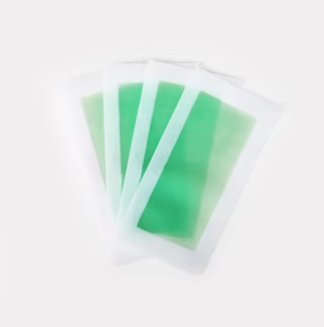 Bandes de <span class=keywords><strong>cire</strong></span> douces professionnelles naturelles double face 18*9cm pour le visage, le corps et la petite barbe - Épilation sans douleur - Outil en papier ciré OEM - Product Image 1