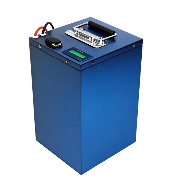 60V 20Ah LiFePO4 Battery with Bluetooth & LCD Display 4000 Cycles for 2-Wheel Trike Tuk-tuk Auto Electric Passenger Rickshaw