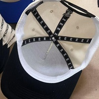 Casquette de baseball 5 panneaux Snapback avec logo personnalisé broderie 3D bicolore style A pour homme Vente en gros OEM