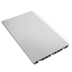 Zócalo de aleación aluminio-plástico para gabinetes de cocina, perfil en T para el suelo, servicio de corte, barrera de agua en la parte inferior - Product Image 1