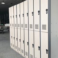 Armoire de rangement compacte en stratifié pour chevet d'hôpital AOGAO, installation murale, étanche, ignifuge, Guangdong