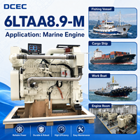 Precio de Fábrica, Motor Marino SCDC DCEC Serie 6LTAA8.9 de 315hp, 6LTAA8.9-M para Barcos de Pesca, Remolcadores y Embarcaciones de Trabajo