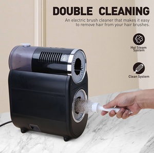 Pulitore Elettrico per Spazzole da Salone con Sistema Automatico di Pulizia, Asciugatura e Disinfezione a Vapore Caldo - Product Image 1