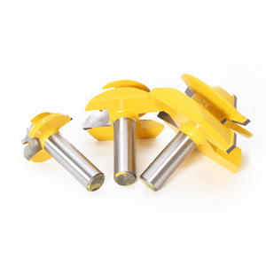 45 độ khóa miter <span class=keywords><strong>Router</strong></span> <span class=keywords><strong>bit</strong></span> đồ gỗ cắt Công cụ 1/2 inch Shank phay cắt gỗ đồ nội thất khắc công cụ - Product Image 3