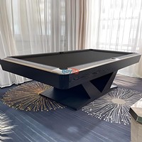 Top classement haute qualité en bois massif ardoise lit 7ft 8ft 9ft piscine billard Table sport d'intérieur pour la maison hôtel Bar