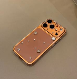 Per Apple 17 Pro Max custodia per <span class=keywords><strong>telefono</strong></span> cellulare in Cover completa trasparente gattino diamantato custodia per iPhone 16 Plus nuovo modello <span class=keywords><strong>donna</strong></span> <span class=keywords><strong>telefono</strong></span> - Product Image 3