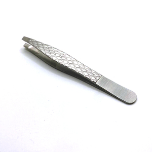 Pince à épiler pour sourcils en acier inoxydable à pointe fine, applicateur pour extensions de cils, usage professionnel pour femmes - Product Image 2