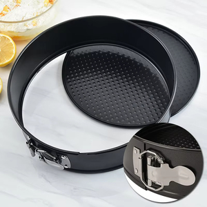 3pcs springform Bánh Pan Set không dính chống rò rỉ bánh pho mát Chảo tròn khuôn bánh với có thể tháo rời dưới miễn phí của PFOA,PFOS và BPA - Product Image 5