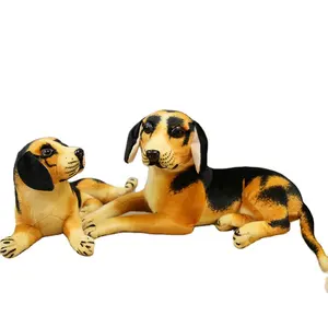 Factory Selling Directly Simulation Plush Dog Stuffed Animals 40cm German Dog Shepherd Plush Toys