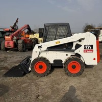 Bobcat S220 Skid Steer Loader Bekas Mini Otomatis dengan Harga Murah