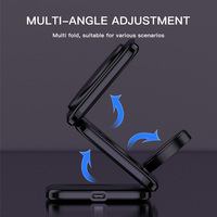 2025 3 en 1 Station de charge sans fil 15w 3 en 1 Cube pliable rotatif chargeur sans fil support de charge magnétique pour iPhone