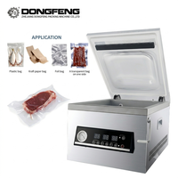 Machine d'emballage sous vide automatique sans huile pour restaurant et usage domestique, idéale pour sceller et emballer les aliments frais, la viande et les sacs de poisson