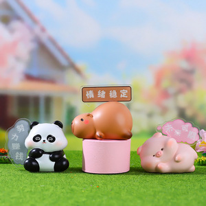 Adornos pequeños creativos de resina <span class=keywords><strong>para</strong></span> el hogar, la oficina o el escritorio, con diseño de <span class=keywords><strong>mi</strong></span> cara AB, lindos y adorables, venta al por mayor. - Product Image 2