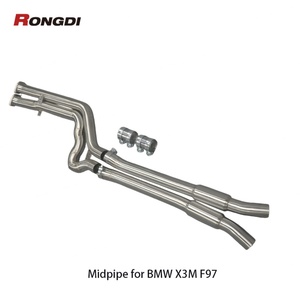 Tuyau d'échappement haute performance à longueur égale pour BMW X3M/X4M F97/F98 3.0T 2019-2023 2.76 pouces - Product Image 3