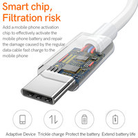 Cable de datos para cargador de teléfono Samsung, Cable USB tipo C de PVC suave y duradero, 3A, 3 pies, 6 pies, 1M, 2M y 3M, venta al por mayor
