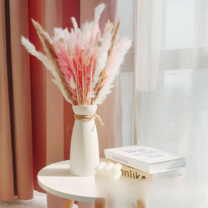 Bouquet de pampas séchées naturelles et d'herbe de queue de lapin <span class=keywords><strong>pour</strong></span> décoration rustique de ferme, ornement de baby shower - Product Image 3