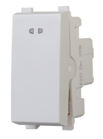 Saklar Dinding Standar Italia Tipe 118 Futina Factory 16A/250V 1NO1NC Tombol Tekan PC/Tembaga IP11