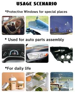 Polycarbonate PC1803 PC Résine 1803 Matière première en plastique stabilisée aux UV à haute viscosité pour l'application d'éclairage de moulage par injection - Product Image 6