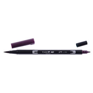 TOMBOW ABT - Rotulador de Doble Punta Color Ciruela Oscura - Product Image 1