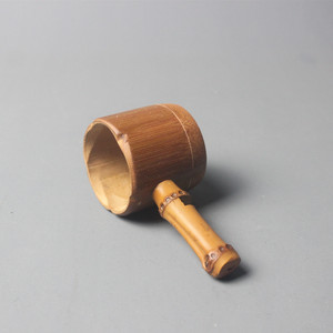 Bamboo Tea Strainer Kung Fu Tea Set Accessory Hand Polished Filter Zen Style Tea Filter Bamboo Product - Product Image 3