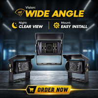 Caméra de recul pour bus et camions Dyw YWX-408, 12-24V AHD 720P, étanche, grand angle, vision nocturne, garantie 1 an