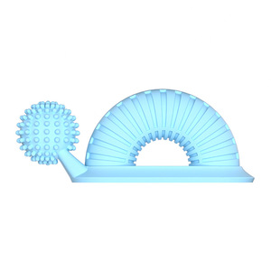 Juguete Interactivo para Perros, Cepillo de Dientes de Goma Resistente en Forma de Caracol para Entrenamiento, Limpieza Dental y Juego - Product Image 4
