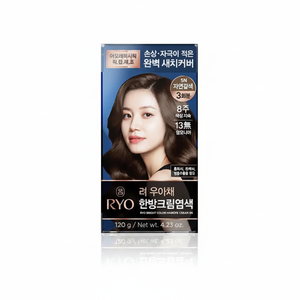 Ryeo Uachae Tinte Temporal para Cabello Gris Estilo Pescado, Color Marrón Natural 5N (120g), Fórmula Nutritiva, Fácil Aplicación - Product Image 2