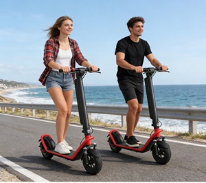 ราคาขายส่งจากจีน มอเตอร์ขับเคลื่อนล้อหลังสกู๊ตเตอร์ไฟฟ้า ล้อขนาด 10 นิ้ว สกู๊ตเตอร์ไฟฟ้าความเร็วสูง แบตเตอรี่พร้อมระบบล็อคเพื่อความปลอดภัย - Product Image 3