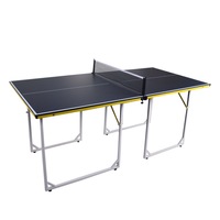 Table de ping-pong portable et pliable pour enfants, pour le sport et le divertissement, table de ping-pong à montage rapide et facile à ranger