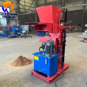 Máquina automática de ladrillos de arcilla eléctrica WJ 2-25 de bajo consumo de energía, extrusora al vacío con engranajes, para fabricación de bloques huecos - Product Image 2