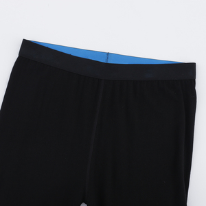 Leggings en <span class=keywords><strong>laine</strong></span> mérinos 100% pour femmes toutes saisons de qualité supérieure fermeture à la taille élastique crayon avant plat pour yoga voyage confort quotidien - Product Image 3