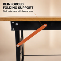 Table pliante télescopique de marque SL, durable, portable, de haute qualité, moderne, multifonctionnelle, facile à ranger, pour la maison et le bureau