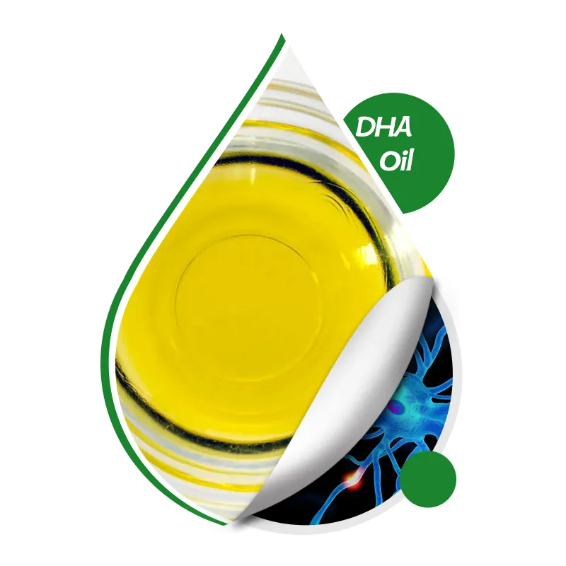 Harga Murah Penjualan Pabrik DHA Oil Food Grade Kualitas Tinggi Algae Omega 3 DHA Oil untuk Penambah Nutrisi