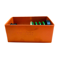 Support combiné ressort-caoutchouc Easyflex avec trou supérieur de 12 mm, capacité de charge de 550 lb pour le contrôle des vibrations des équipements lourds