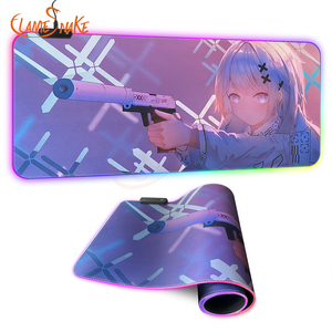 FLAME <span class=keywords><strong>SNAKE</strong></span> <span class=keywords><strong>Gamer</strong></span> Series 40x90 cm XXL RGB Mousepad con USB Anime-inspirado RGB Light Mousepad para RTS - Product Image 1